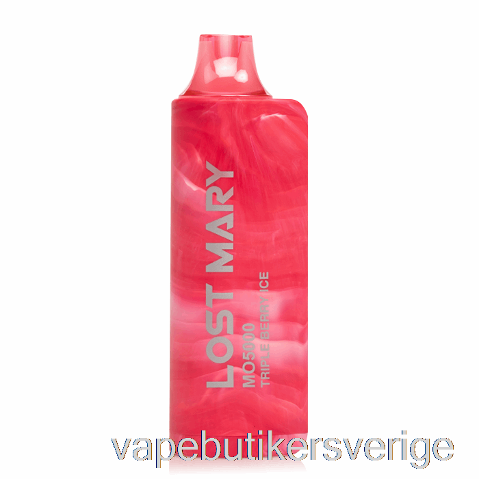 Vape Sverige Lost Mary Mo5000 Engångs Triple Berry Ice